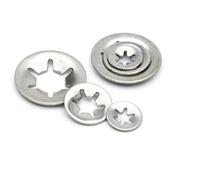 Lfang-Washers M3 M4 M5 M6 M8 M10 M12 M16 M19 M20 Stainless Steel Lock Ring Bearing Inner Teeth Without Cap/cap Washers, Corrosion and rust resistance(M10x20x1mm 100Pcs)