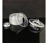 Lfang-Washers M4 M4.2 M5 M6 M7 Soft Washer Thickness 0.3mm-2mm Soft Plastic PVC Transparent Insulating Gasket Ring Spacer Flat Washer, Corrosion and rust resistance(M6x10x0.5-200Pcs)