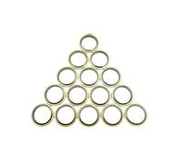 Lfang-Washers M5 M6 M8 M10 M12 M16 M20 To M30 Combined NBR Metal Washer High Pressure Hydraulic Pipe Seal Pad Rubber Metal Shim Seal Gasket, Corrosion and rust resistance(M8 20 Pieces)