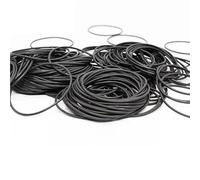 Lfang-Washers O-ring Thickness 2-2.5-3mm CS Fluororubber FKM Sealing Temperature Resistant Gasket Rubber Ring, Corrosion and rust resistance(OD85xCS2-1pcs)