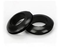 Lfang-Washers PT 3/4/5/6/7/8/10/12/14/16/18/20/25mm Inner Diameter Cable Wiring Rubber Grommets Gasket Ring Wire Protective Loop Corrosion and rust resistance(7mm-PT,100pcs)