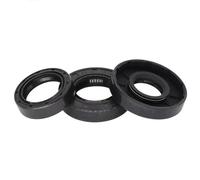Lfang-Washers TC TG4 20/21/22/23/24/25/26/27/28/29mm ID Black Nitrile Rubber Lip Spring Gasket Ring Radial Shaft Skeleton Oil Seal, Corrosion and rust resistance(8Pieces 22x48x7)