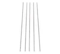 Lfang-Welding Wire Rods 2mm Diameter Ti GR5 Metal Rod 250mm Titanium Round Bars Practical Accessories for Industry Welding Tools, 5pcs, Multipurpose Repair Rods