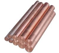 Lfang-Welding Wire Rods 2Pcs 500mm 3-12mm Electrode Chromium Zirconium Copper Stick Electric Welding Electric Soldering, Multipurpose Repair Rods(10x500mm 2pcs)
