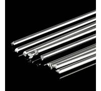 Lfang-Welding Wire Rods 50Pcs 330 * 1.6mm Aluminum Low Temperature Welding Rods 550° Melting Point Welding Wire TIG Argon Arc Welding Material, Multipurpose Repair Rods