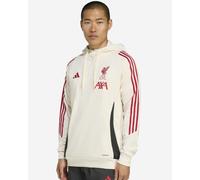 LFC adidas Mens 25/26 Domestic Training Hoodie White
