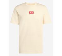 LFC adidas Mens 25/26 Graphic Tee Ecru