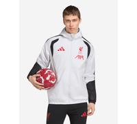 LFC adidas Mens 26/27 Tiro All-Weather Jacket Dash Grey