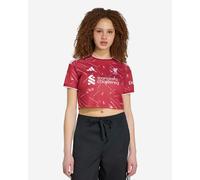 LFC adidas Womens 26/27 Home Crop Jersey
