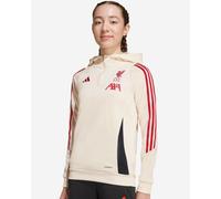 LFC adidas Youth 25/26 Domestic Training Hoodie White