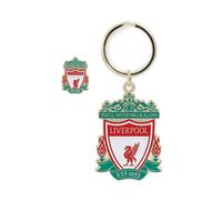 LFC Crest Badge & Keyring Set