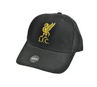 LFC EPL Liverpool Yellow Crest Cap - Authentic EPL 5 1/8 Black UTTA8135_1