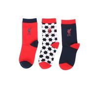 LFC Juniors 3Pk Design Socks