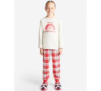 LFC Juniors Girls Long Pyjama Set Ecru