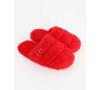 LFC Juniors Girls Mule Slippers Red