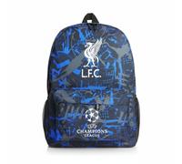 LFC Liverpool FC Logo Waterproof Backpack, Casual School Travel Shoulder Rucksack