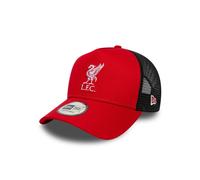 LFC New Era CORE TRUCKER Liverbird Cap Red & Black