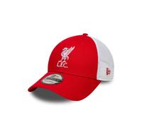 Liverpool Football Club, Official 2026 Collection, Logo Classic Patch, Trucker Baseball Cap, Hat, Adjustable, Red, White