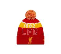 LFC New Era SPORT CUFF 1892 POM POM Beanie Red & Yellow