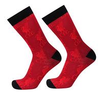 LFC Official Mens Liverpool Football Crest Socks (Adults Size 8-11)