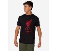 LFC Red Liverbird Personalised Black Tee