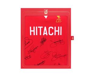LFC Signed 1970s Legends Boxed Shirt