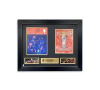 LFC Signed Klopp Framed Dual Programmes