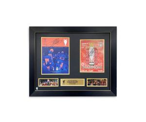LFC Signed Klopp Framed Dual Programmes