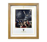 LFC Signed Klopp Framed Madrid Image