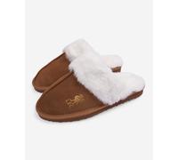 LFC Womens Suede Slippers Tan