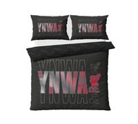 LFC YNWA Double Duvet Set Black