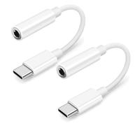 LFCFBH 2 PCS USB C to 3.5mm Headphone Jack Adapter, USB C Headphone Adaptor Compatible with iPhone 15 iPad Samsung Galaxy Series