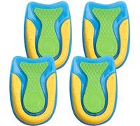 LFCFBH 2Pairs Gel Insoles for Plantar Fasciitis, Corrective Heel Gel Pads, Silicone Foot Cushions & Pads for Women Men
