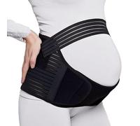 LFCFBH Pregnancy Support Belt, Maternity Belt for Birth Preparation Labour Relieve Back Pelvic Hip Pain (Black, Size L)