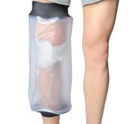 LFCFBH Waterproof Leg Cover for Shower, Leg Cast Protection for Adults Knee, Lightweight Reusable