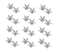 LFCKVX 12pcs Pentagram Bonnet Veterans Day Decorations Shape Badges Lapel Pin Mens Brooches & Hats in Bulk Man Metal Star Badge Men Hat Zinc Alloy 3d Clothing