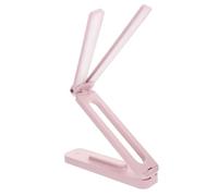 LFCKVX Folding Desk Lamp Rechargeable Portable Table Light Brightness Bedroom Study Supply USB Battery Soft Illumination for Eye Comfort