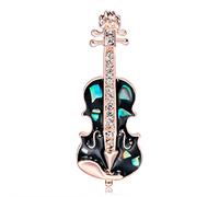 LFCKVX guitar violin painted shell corsage ladies brooch Made in China