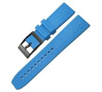 LFCKVX la sangle de pour le bracelet SuperCean/Navitimer/Avenger 24 mm rouge Orange Black Fluoro Watch Bands