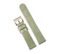 LFCKVX Minimalist Retro Wristband Dark Brown Soft Genuine Leather Strap
