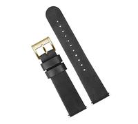 LFCKVX Minimalist Retro Wristband Dark Brown Soft Genuine Leather Strap