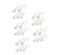 LFCKVX Pearl Crystal Clothes Gold Cherry Scarf Lapel Metal Brooch Pin Halloween Small Safety Pins Zinc Alloy Golden