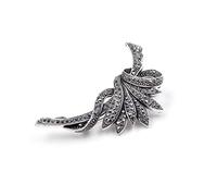 LFCKVX Rhinestone Flower Brooches for Women Vintage Pin Party Wedding Accessories Large Broches Gift