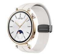 LFCKVX Sangle boucle magnétique de pour la montre 41 mm Remplacement du Sport Correa Bracelet GT4