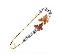 LFCKVX Sweet Brooch Pin Bow Brooch Large Pin Ladies Scarf Buckle pin Clothing Accessories