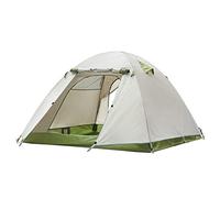 LFCKVX Tents Outdoor Camping Aluminum Portable 3-4 Person Double Layer Picnic Camp Hike Tent Sun Protection Rainproof