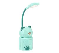 LFCKVX USB Rechargeable Eye Care Table Lamp for Boys and Girls - Cute Animal, Portable with Storage & Bending Function