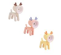 LFDecor 4PCS Night Light Led Night Lights Puppy Dog Night Lamp Mini Cute Cell Phone Stand Portable Desk Lamp Decorative Ornaments Light for Kids Women Bedroom Gifts, E (C, 3 Pcs)