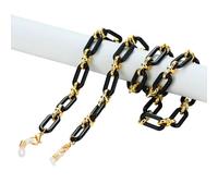 lfdhcn Acrylic Button Chain Eyeglass Glasses Chain Women Anti-lost Mask Hanging Sunglasses Lanyards Hold Cord Strap Rope Necklace