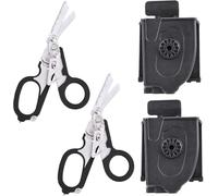 lfdhcn Folding Pliers Scissors, 6 in 1, Alloy Steel, Silver, 8.2 x 3.9 inches, 300g, Multi-Tool, Portable, Response Emergency Shears for Outdoor Survival, Home